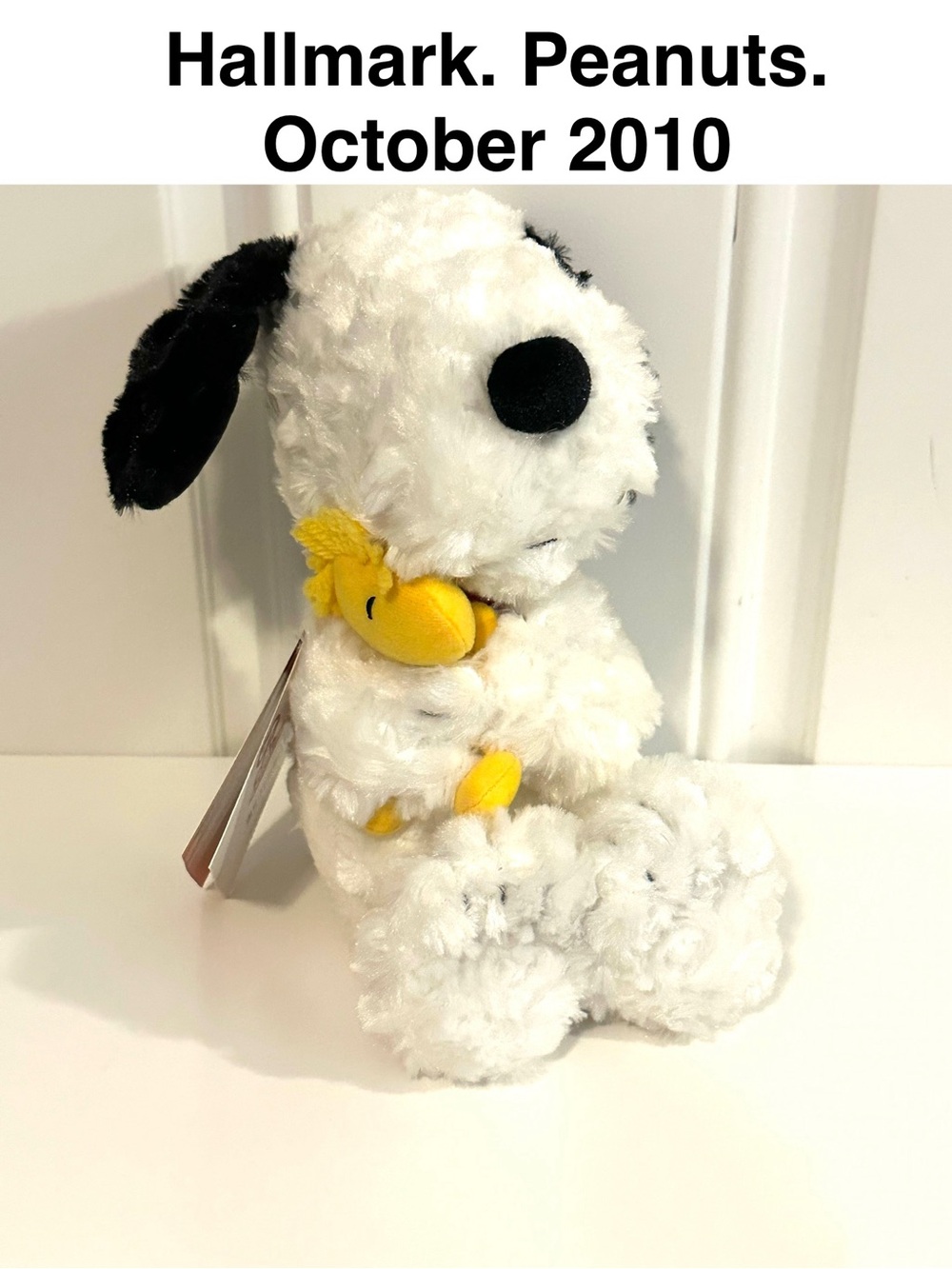 Hallmark Peanuts Snoopy Plush with Woodstock 2010 Collectible 🥜